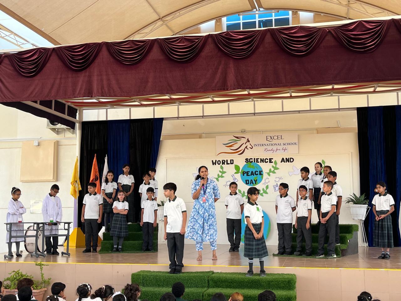 Excel International School Celebrating the Spirit of Peace and Science