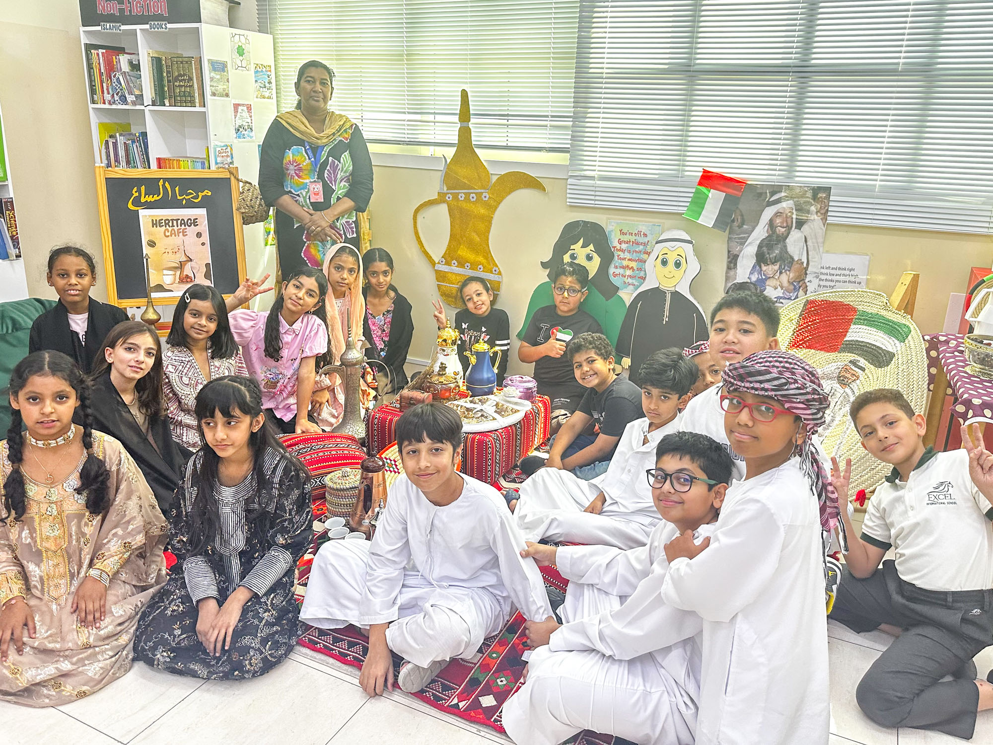 Excel International School Emirati Cultural Day 2025